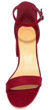Betani Women's Strappy Open Toe Block Heeled Sandal