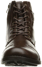 Arider Bull-3 Mens High-Top Lace Up Side Zipper Ankle Booties Casual Shoes