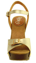 Refresh Footwear Women's Buckle Stacked Chunky Heel Platform Sandal