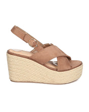 Women Faux Suede Espadrille Sandal - Dressy, Versatile, Casual, Everday Wear - Platform Wedge Sandal - GB99 By Betani