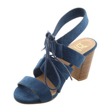 BF Betani Women's Lace Up Chunky Heel Sandal