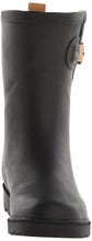 Chooka Womens' Waterproof Top Solid Mid Rain Boot