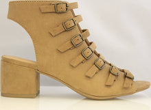 CITY CLASSIFIED Strappy Buckled Women Chunky Heels MVE Shoes