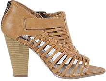 Delicious by Soda Women's Lecture Cutout Strappy Peep Toe Sandal