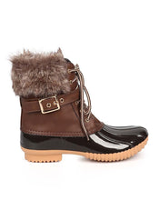 Nature Breeze Women's Waterproof Rain Snow Duck Ankle Boot