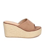 Women Faux Suede Espadrille Sandal - Casual, Dressy, Versatile - Platform Wedge Mule - GC00 By Betani