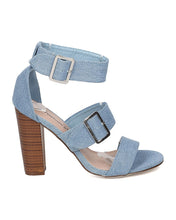 Breckelle's Morgan-21 Elegant Sexy Buckle Stiletto Heel Sandals