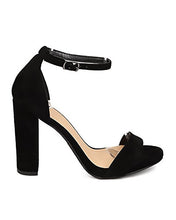 Delicious Women's Evening High Heels Open Toe Ankle Strap Platform Casual Stiletto Pumps
