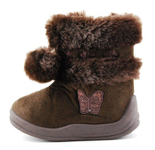 Zello Baby Infant Girls Flat Snow Fashion Cute Booties Boots