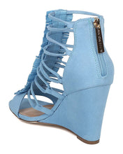Breckelle's Carey-01 Elegant Sexy Buckle Stiletto Heel Sandals