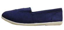 Cambridge Select Women's Memory Foam Comfort Canvas Slip On Flats