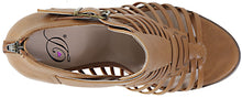 Delicious by Soda Women's Lecture Cutout Strappy Peep Toe Sandal