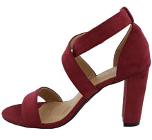 Top Moda Women's Crisscross Strappy Platform Heel Open Toe Sandal