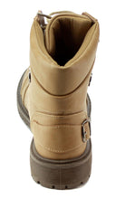 Refresh Footwear Women's Lace Up Rubber Sole Combat Boot