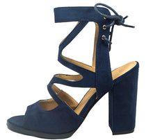 BF Betani Women's Cutout Gladiator Stacked Chunky Heel Platform Sandal