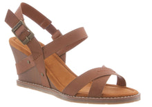 Bearpaw Women's Roselle Comfort Slingback Wedge Sandals