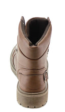 Refresh Footwear Women's Lace Up Rubber Sole Combat Boot