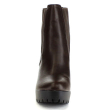 Breckelle's Hanna-11 Women's Platform Chunky Heel Lug Sole Chelsea Ankle Booties