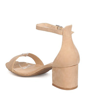 Women Faux Suede Chunky Heel Sandal - Dressy, Minimal, Everyday - Ankle Strap Pump - GC41 By Wild Diva