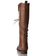 Breckelle's Outlaw Women's Lace Up Knee High Riding Boots