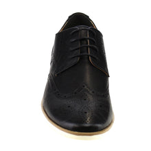 Arider AD02 Men's Brogued Wingtip Four Eyes Lace Up Flat Heel Oxfords