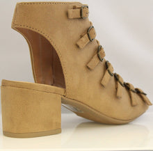 CITY CLASSIFIED Strappy Buckled Women Chunky Heels MVE Shoes