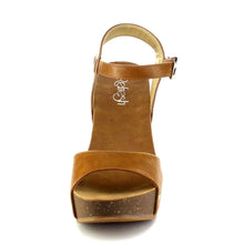 Refresh Mara-06 Womens Ankle Strap Comfort Wide Band Platform Wedge Sandals