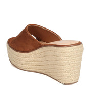 Women Faux Suede Espadrille Sandal - Casual, Dressy, Versatile - Platform Wedge Mule - GC00 By Betani