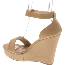 Top Moda Womens Beryl-1 Platform Wedge Fashion Sandals With Ankle Strap