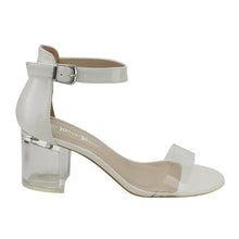 Nature Breeze FI38 Women's Lucite Chunky Heel Ankle Strap Dress Sandals