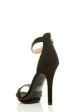 Wild Diva Womens Open Toe Ankle Strap High Stiletto Heel Platform Pump Sandal