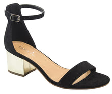 Betani Women's Strappy Open Toe Block Heeled Sandal