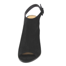 Betani Jillian-1A Women's Ankle Strap Cut Out Back Block Heel Ankle Booties