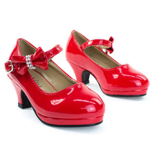 Girl Round Toe Mary-Jane Dress Pump w Platform. Children Shoes