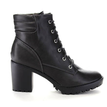 Breckelle's RANGER-21 Women's Basic Block Heel Lace Up Military Ankle Booties