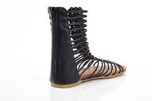 Women's Strappy Mid-Calf Gladiator Sandal