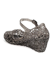 Women Glitter Jelly Mary Jane Wedge - Dressy, Cosplay, Day Date - Perforated Wedge Heel - GD78 By Wild Diva
