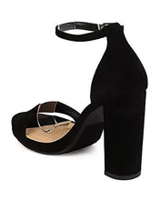 Delicious Women's Evening High Heels Open Toe Ankle Strap Platform Casual Stiletto Pumps