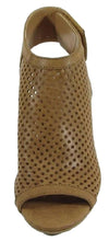City Classified Women's Roar Dotted Perforated Back Strap/Block Heel