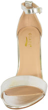 Glaze Women's Single Band Chunky Heel Sandal With Ankle Strap