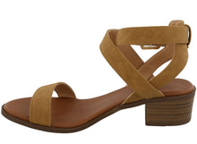 Top Moda Women's Vision-75 Ankle Strap Open Toe Heeled Sandal