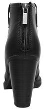 Cambridge Select Women's Western Stacked Chunky Heel Ankle Bootie