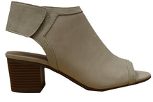 City Classified Women's Rolla Cutout Back Stacked Heel Peep Toe Bootie