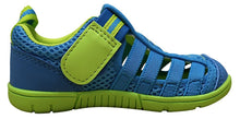 IFME Kid's Playa Venice Elastic Lace Mesh Hook and Loop Fisherman Style Sandal