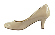 City Classified Comfort Women Classic Heel Pumps Closed Round Toe CARLOS