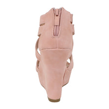 Women's Strappy Open Toe Platform Wedge