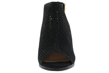 Top Moda Women's Perforated Cutout Slingback Bootie