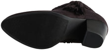 Delicious Women's Issey Braided Tassel Stacked Heel Bootie