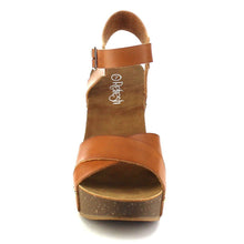 Refresh Mara-05 Womens Ankle Strap Comfort Criss Cross Platform Wedge Sandals
