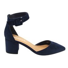 BETANI FI35 Women's Classical Pointed Toe Chunky Heel Dress Pumps